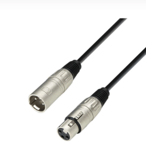 Microphone Cable | Adam Hall® XLR female x XLR male | 1 m